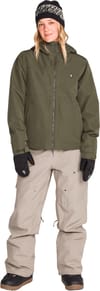 Volcom + Pollock Baggy Pant W Khaki - 9