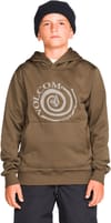 Volcom + Hydro Fleece Hoodie Teak - 3