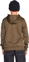 Volcom + Hydro Fleece Hoodie Teak - 4