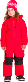 Volcom + Little Flurry One Piece Bright Cherry - 4