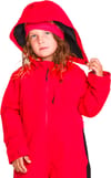 Volcom + Little Flurry One Piece Bright Cherry - 8