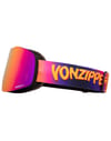 Von Zipper + Outro Goggle Grunge Black Matte/W - 3