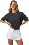 Vuori + Energy Tee W Black Heather - 3
