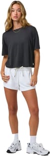 Vuori + Energy Tee W Black Heather - 4