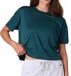 Energy Tee W Moss Heather + Vuori