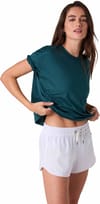 Vuori + Energy Tee W Moss Heather