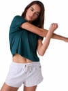 Vuori + Energy Tee W Moss Heather - 6