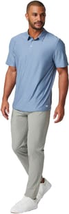 Vuori + Strato Tech Polo M Chambray Heather - 3