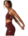 Vuori + Yosemite Longline Bra W Burnt Sienna - 3