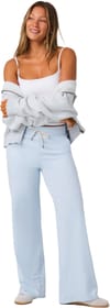 Vuori + Halo Essential Wideleg W Soft Sky Heather - 5