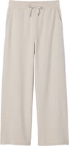 Vuori + Halo Essential Wideleg W Ecru Heather - 4