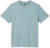 Vuori + S/S Ponto Performance Tee M Misty Blue Heather - 6