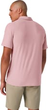 Vuori + Strato Tech Polo M Faded Rose Heather
