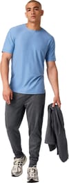 Vuori + Strato Tech Tee M Isle Blue Heather - 3