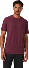 Vuori + Strato Tech Tee M Fig Heather