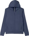Ponto Full Zip Hoodie M Azure Heather + Vuori