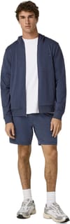 Vuori + Ponto Full Zip Hoodie M Azure Heather - 4