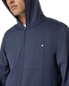 Vuori + Ponto Full Zip Hoodie M Azure Heather - 5