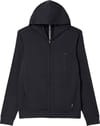 Ponto Full Zip Hoodie M Black Heather + Vuori