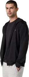 Vuori + Ponto Full Zip Hoodie M Black Heather - 4