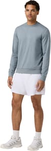 Vuori + Ponto Performance Crew M Foggy Blue Heather - 4