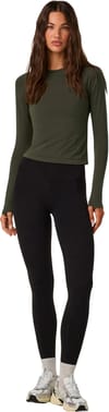 Vuori + L/S Surge Seamless Tee W Army - 6