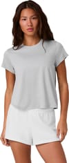 Vuori + Energy Classic Tee W Light Heather Grey