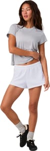 Vuori + Energy Classic Tee W Light Heather Grey - 4