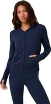Vuori + Vuori Allthefeels Mini FZ Hoodie W Blue Coast