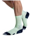 X-Socks + Run Discover Crew Neolime/X Black