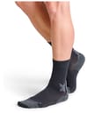 X-Socks + Run Discover Crew Black/Charcoal
