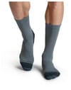 X-Socks + Run Discover Crew Raincloud/Black - 3