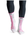 X-Socks + Trailrun Terraskin Expert Crew White/Fluo Pink - 3
