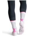 X-Socks + Trailrun Terraskin Expert Crew White/Fluo Pink - 4