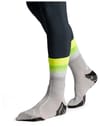 X-Socks + Trailrun Terraskin Perform Crew Fluo Yellow/White/Silver Grey