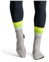 X-Socks + Trailrun Terraskin Perform Crew Fluo Yellow/White/Silver Grey - 3