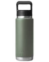 Yeti + Rambler 26 Oz Straw Bottle Camp Green
