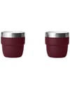 Yeti + Espresso Cup 4oz 2 Pk Wild Vine Red