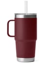 Yeti + Rambler 25 Oz Straw Mug 2.0 Wild Vine Red