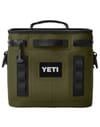 Hopper Flip 8 Soft Cooler Olive + Yeti