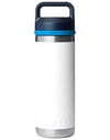 Yeti + Rambler 18 Oz Bottle Chug Fog Gray/Blue
