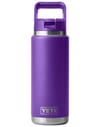 Rambler 26 Oz C Straw Bottle Pace Purple + Yeti