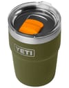 Yeti + Rambler 16 Oz Stackable Cup Ms Olive/King Crab Orange