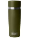 Rambler 16 Oz Travel Bottle Olive/King Crab Orange + Yeti