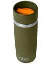 Yeti + Rambler 16 Oz Travel Bottle Olive/King Crab Orange