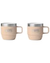 Rambler 6 Oz Espresso Mug 2Pk Tahini + Yeti