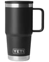 Rambler 20 Oz Travel Mug 2.0 Black + Yeti