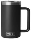 Rambler 24 Oz Cl Mug 2.0 Ms Black + Yeti