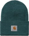 Acrylic Watch Hat Eucalyptus Heather + Carhartt WIP