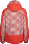Oneill + Adelite Jacket Red With White